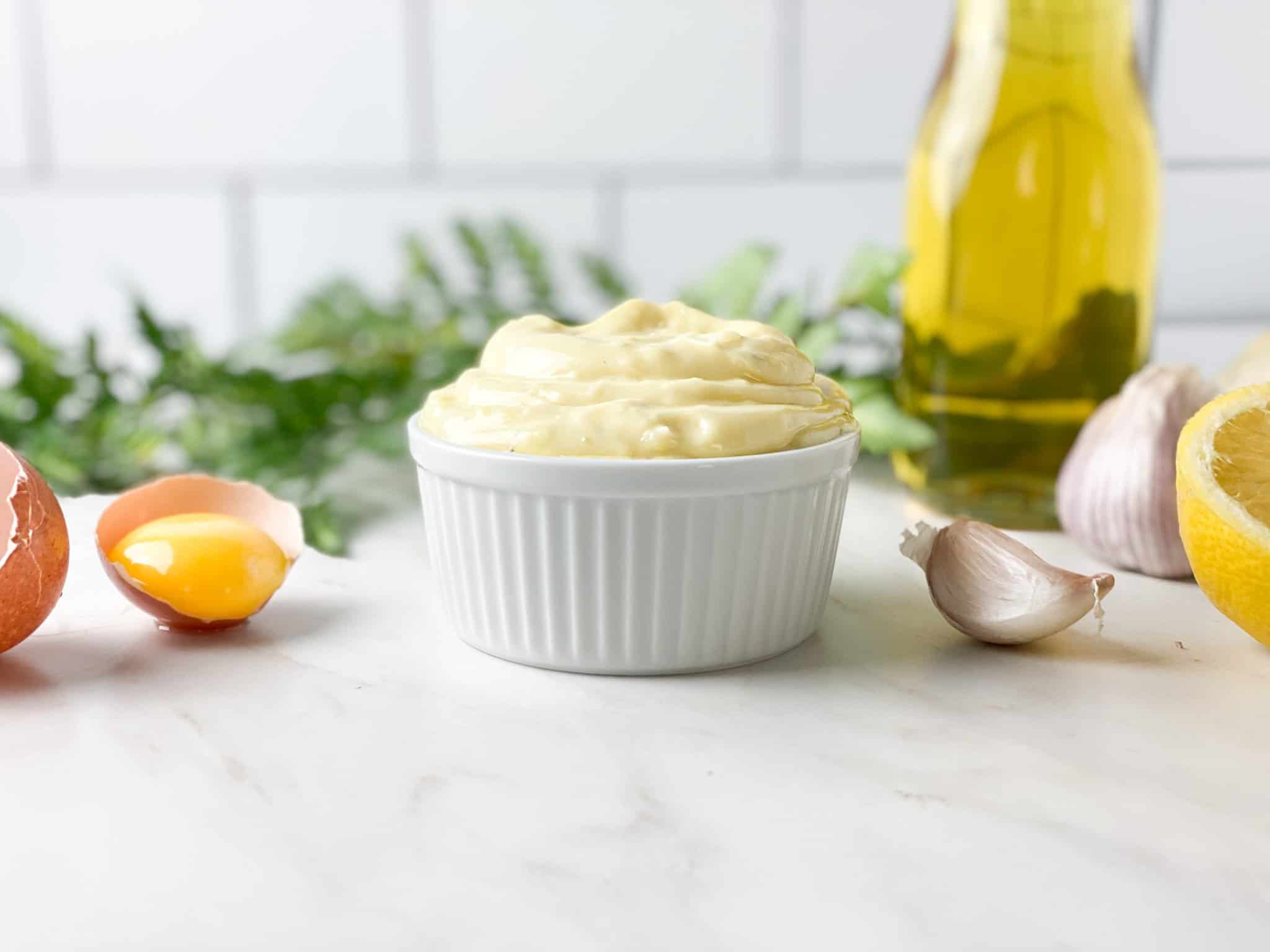 Garlic Mayo - The Dairy-Free Menu