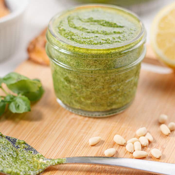 Low-Sodium Pesto - The Dairy-Free Menu