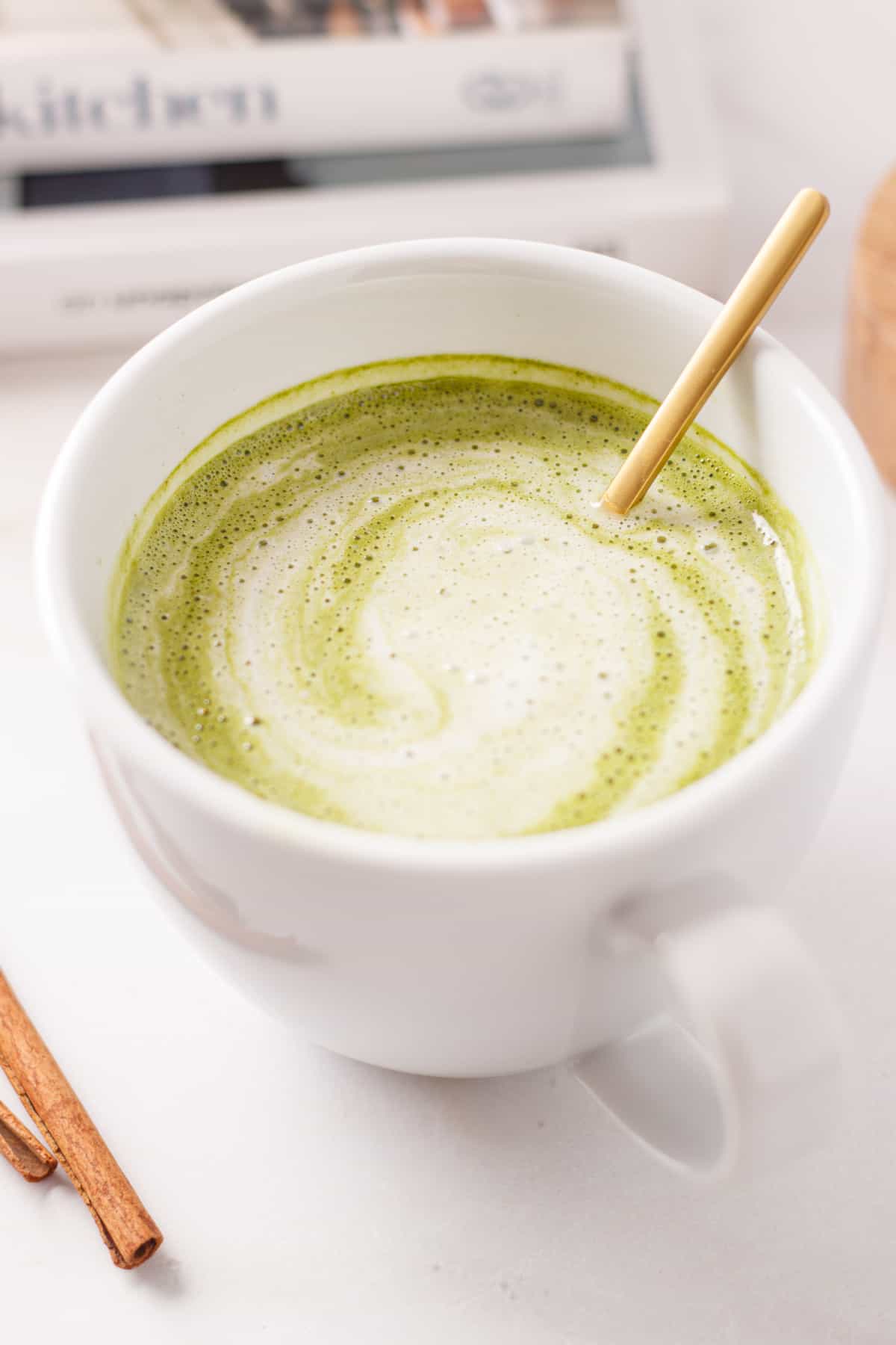 Best Offer! Matcha Latte Set  Matcha Powder, Matcha Mini Whisk + Mug