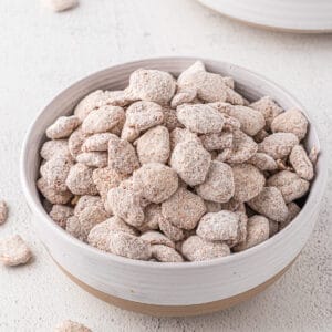 Puppy chow made with Crispix cereal.